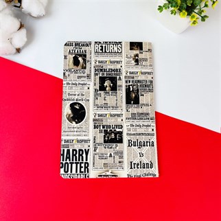 Touz HP Boy Who Lived Tasarımlı Dikişli Defter