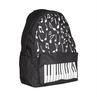 Touz Nota Piano Baskılı Sırt Çantası