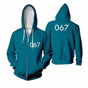 Touz Squid Game HoYeon Jung (Unisex) Kapşonlu