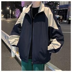 Touz Vintage Baggy Paraşüt Kumaş Kolej Ceket Eşofman