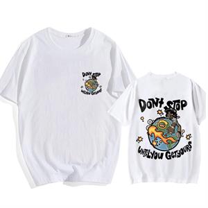 Until You Get Yours Baskılı Beyaz Unisex Oversize T-shirt