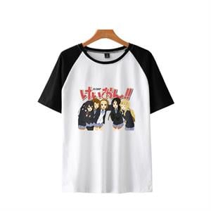 Utauyo Miracle Girls Baskılı Reglan Kol Beyaz Unisex Oversize T-shirt