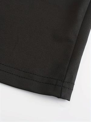 Uzun Kollu Sırt Baskı Gothic Bluz Crop