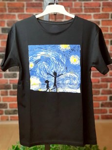 Van Gogh Rick And Morty