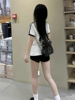 Women Baskılı Şeritli Bluz Body Crop