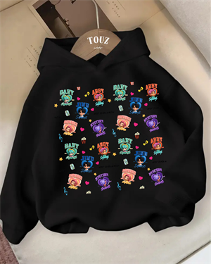 Young KPop Demon Hunters 3 iplik Kalın Sweet Hoodie