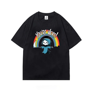 Youre Next Oversize Unisex Siyah T-Shirt