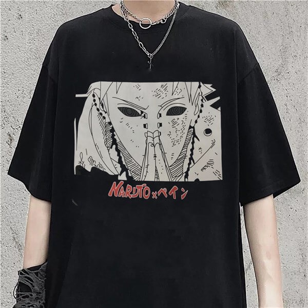 Anime Naruto Black Eyes Unisex T-shirt