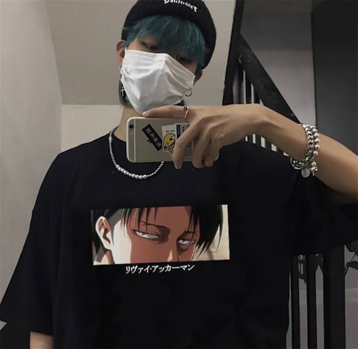 Anime Attack On Titan Levi Unisex Tshirt