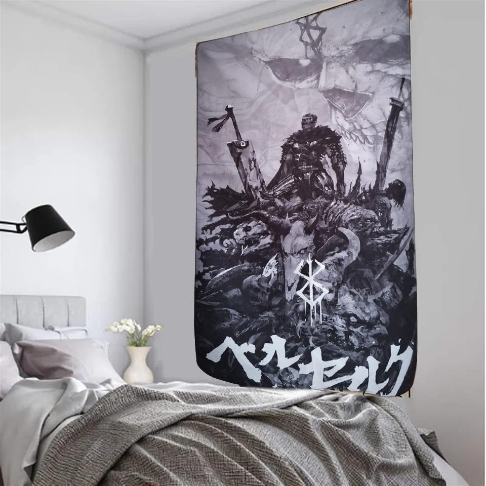 Anime Berserk Duvar Halısı