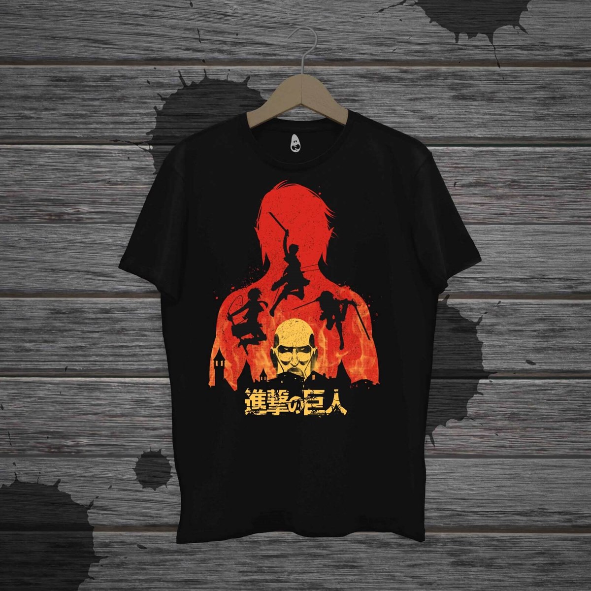 Anime Oversize Attack On Titan  Unisex T- Shirt