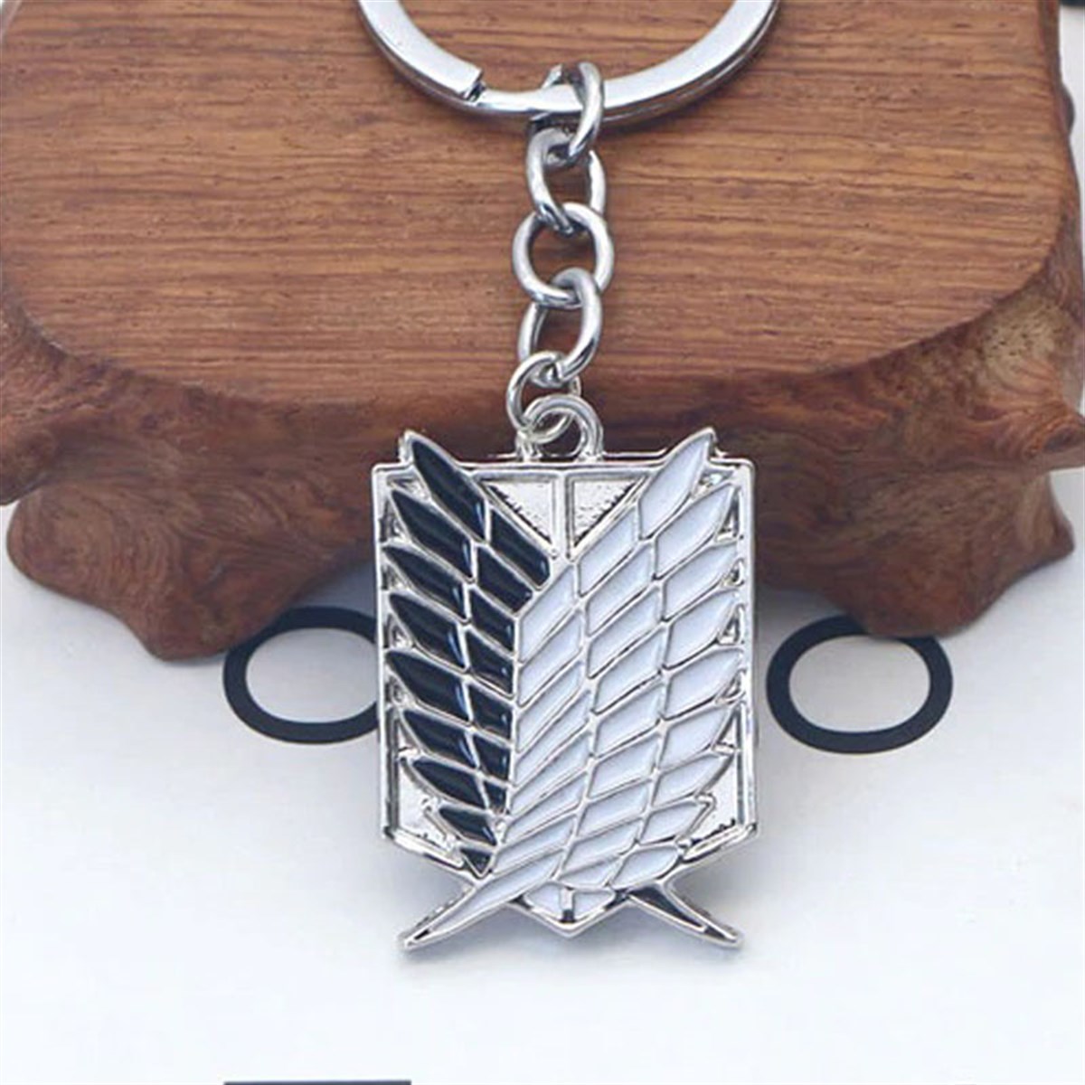 Attack On Titan Logo Anahtarlık