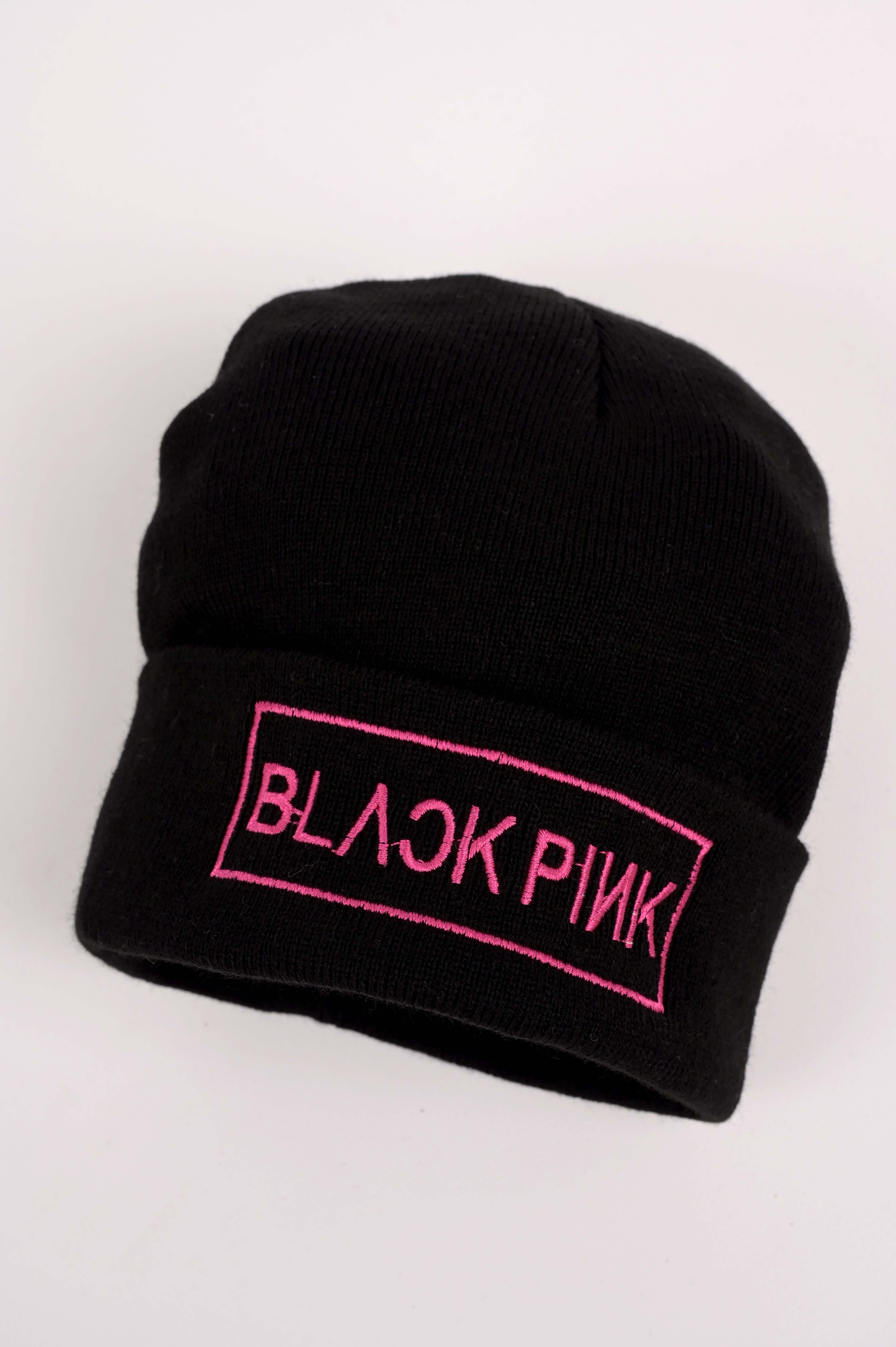 BlackPink Nakış İşleme Unisex Siyah  Bere