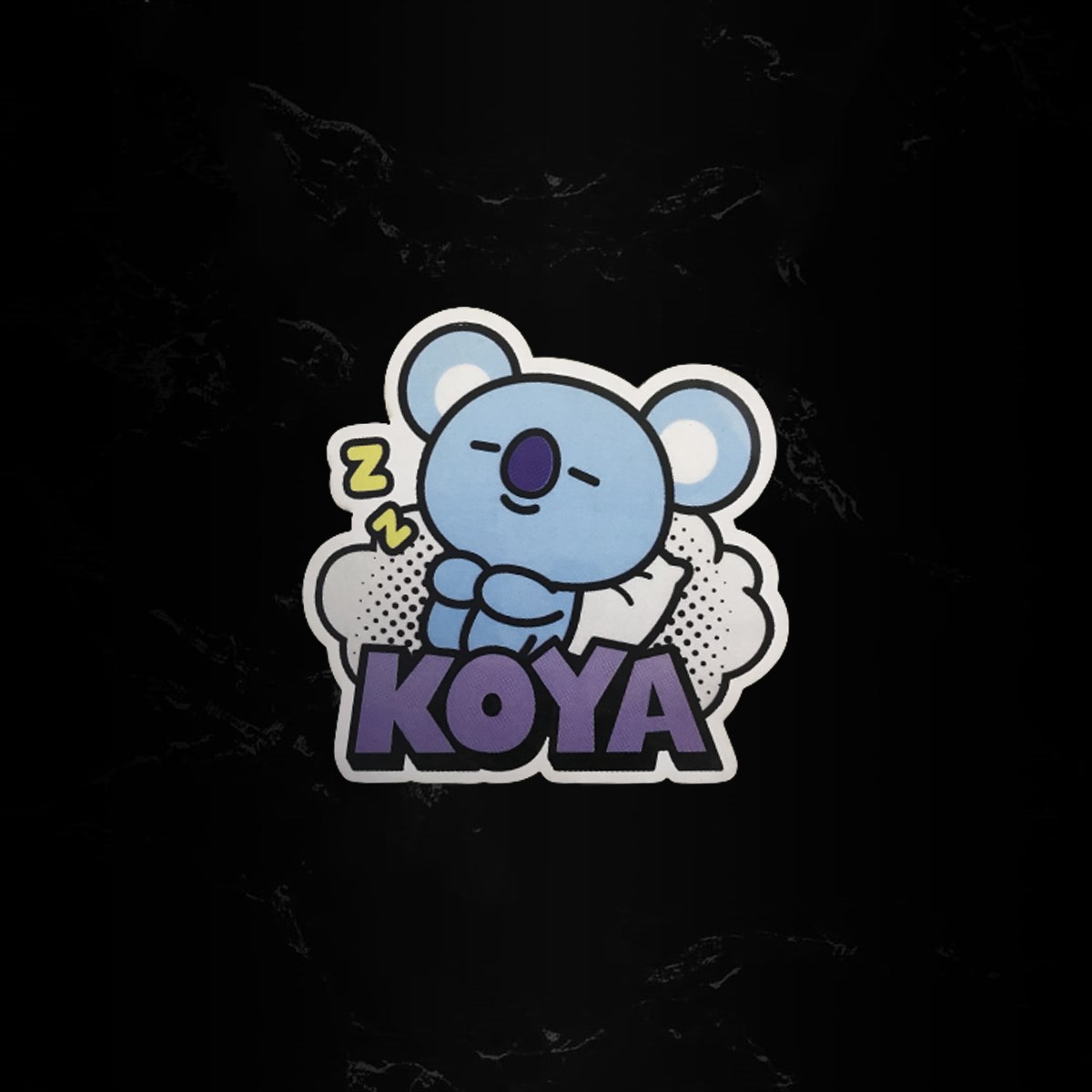 BT21 Koya Bardak Altlığı