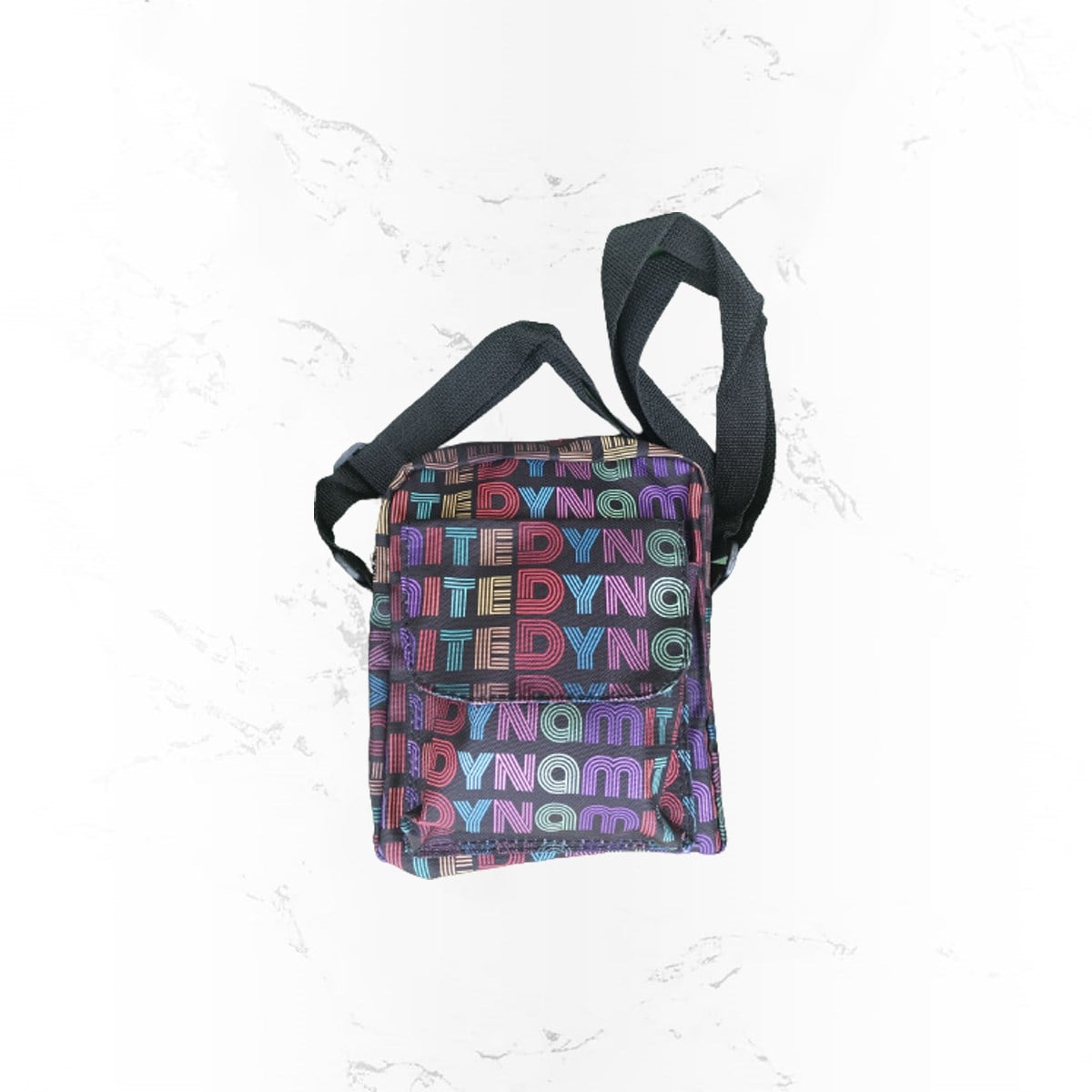 BTS Dynamite Pattern Çapraz Çanta