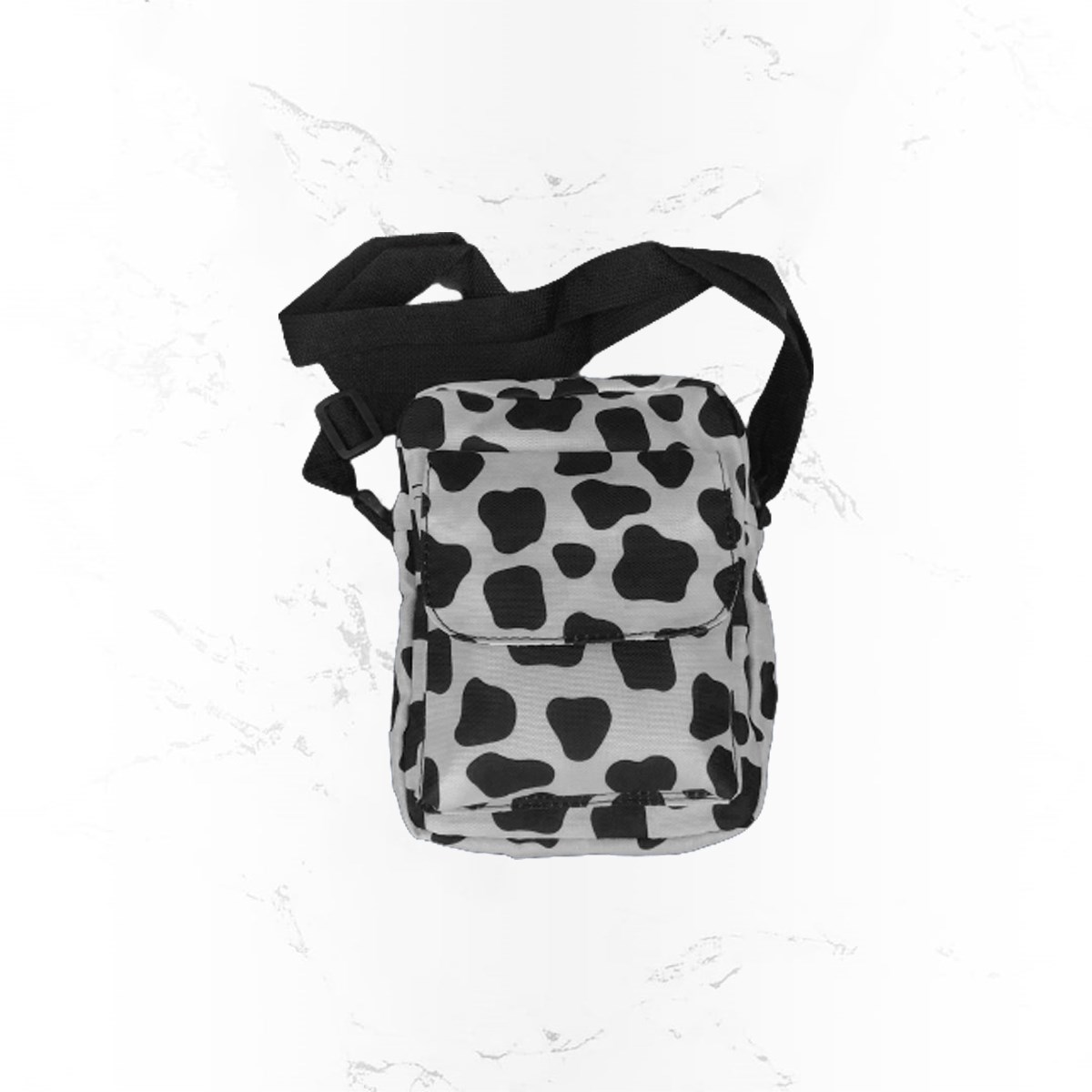 Cow Pattern Çapraz Çanta BW