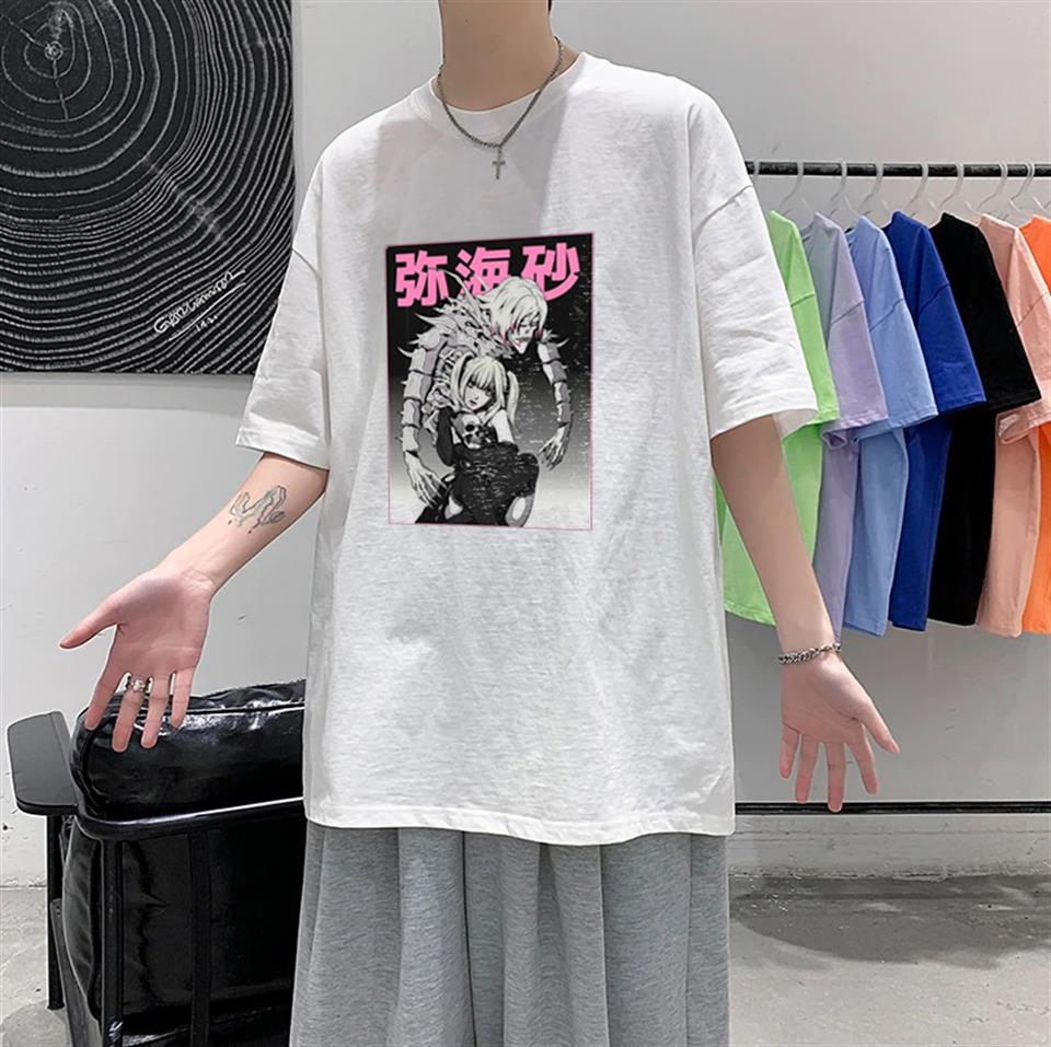 Death Note Beyaz Unisex Oversize T-shirt