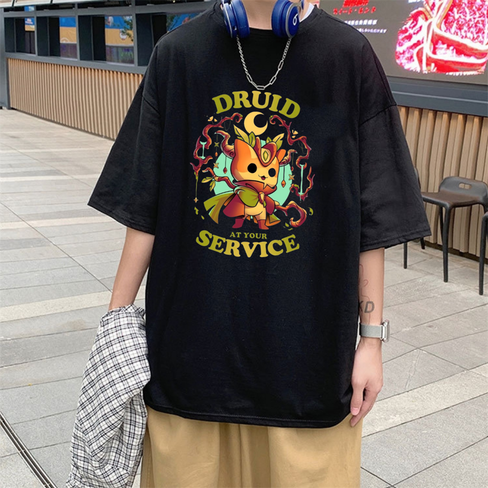 Druid At Your Service Oversize Unisex T-Shirt