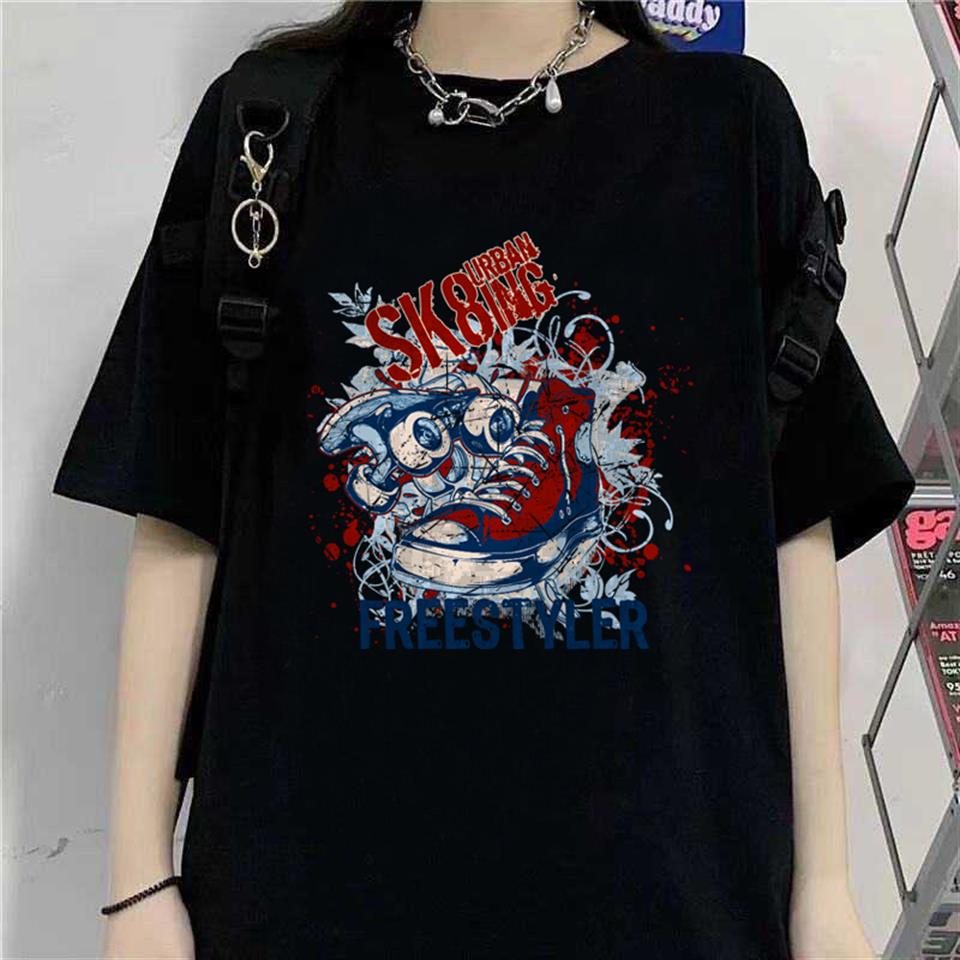 Freestyler Siyah Unisex Oversize T-shirt
