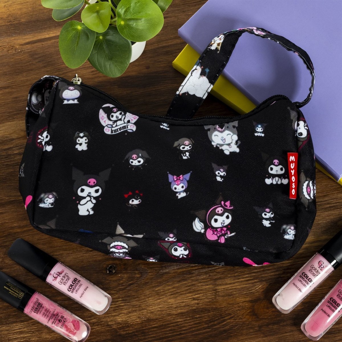 Gothic Kuromi Baget Çanta