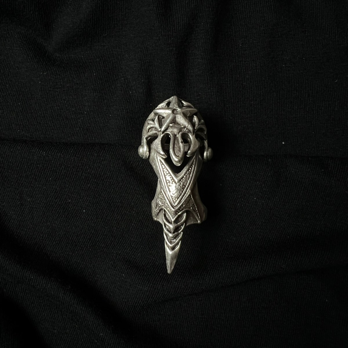 Gothic Star Şövalye Eklem Yüzüğü