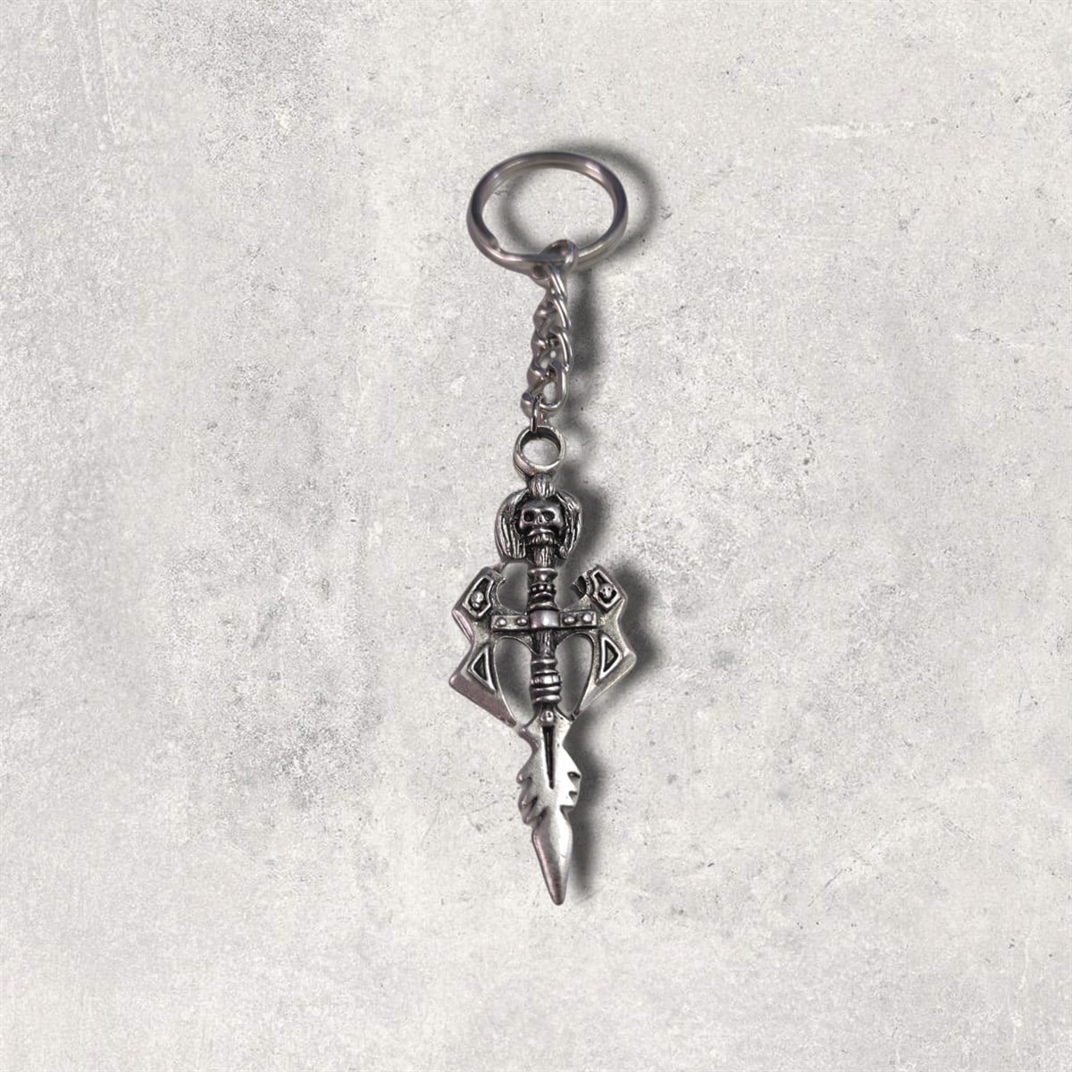 Gotik Skull Anahtarlık