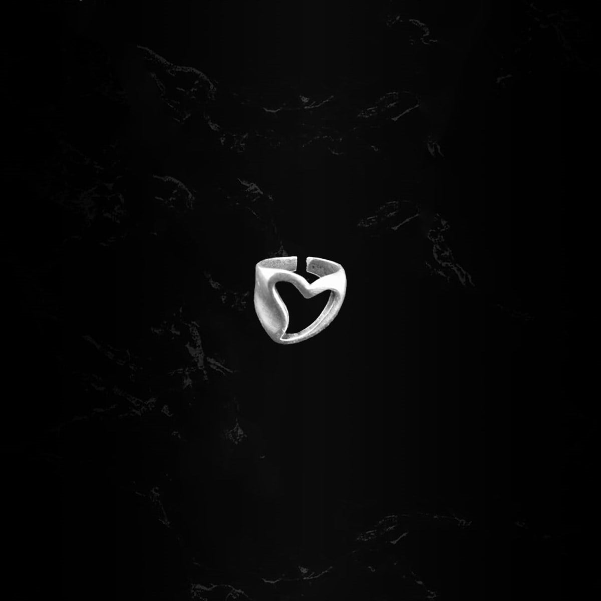 Heart Kalp Ayarlanabilir Yüzük
