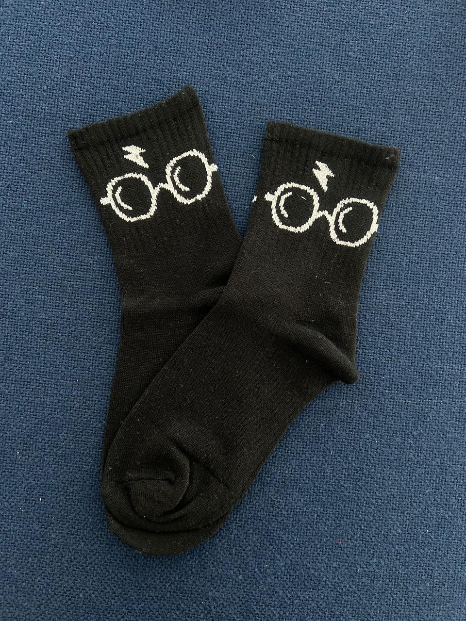 HP Glasses Unisex Beyaz Kolej Çorap