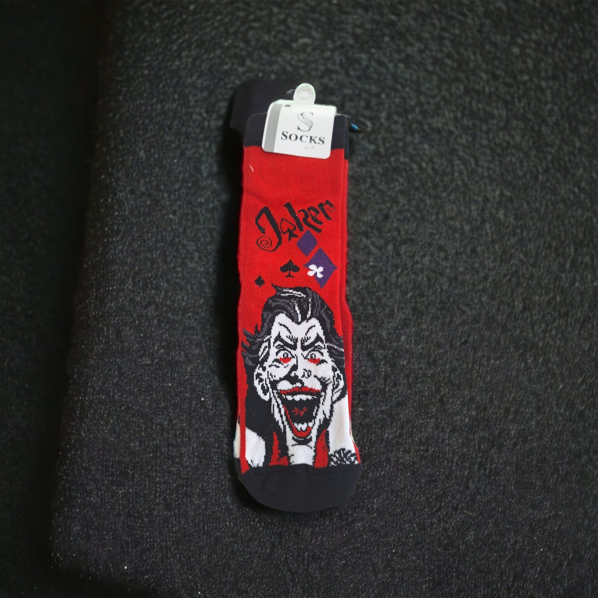 Joker Diz Üstü Çorap