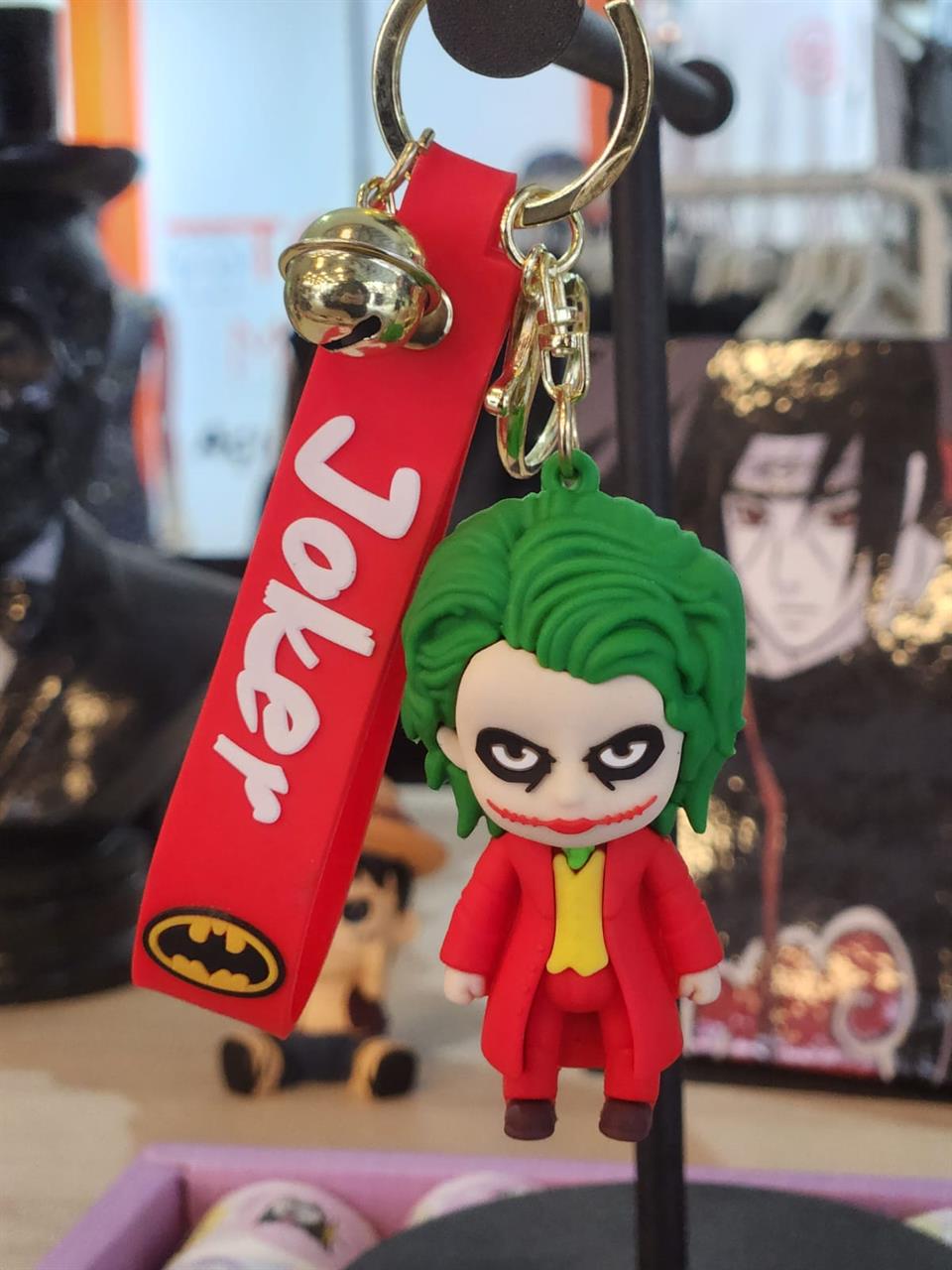 Joker Figürlü Silikon Anahtarlık