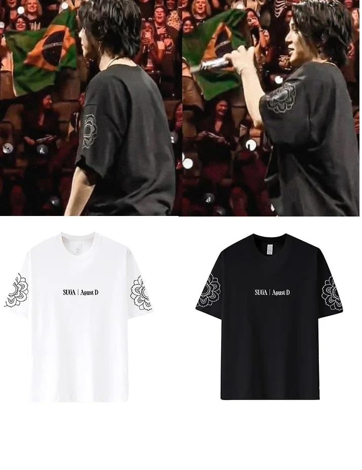 K-Pop BTS Suga August D Tour Unisex T-shirt