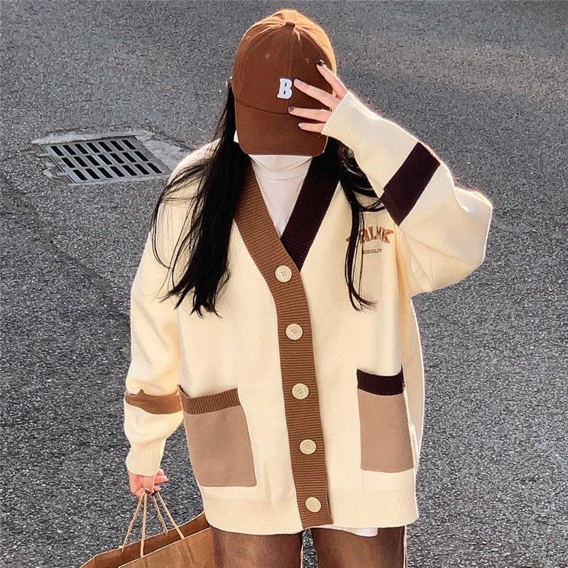 Kawaii Tarz Oversize Triko Hırka