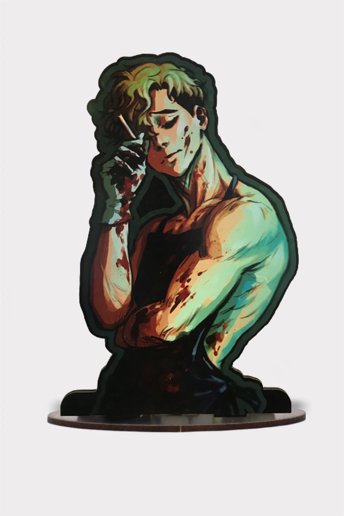 Killing Stalking Sangwoo Ahşap Figür