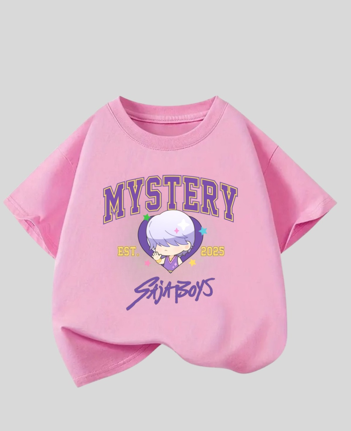 KPop Demon Hunterix Kids Design Unisex Oversize T-Shirt