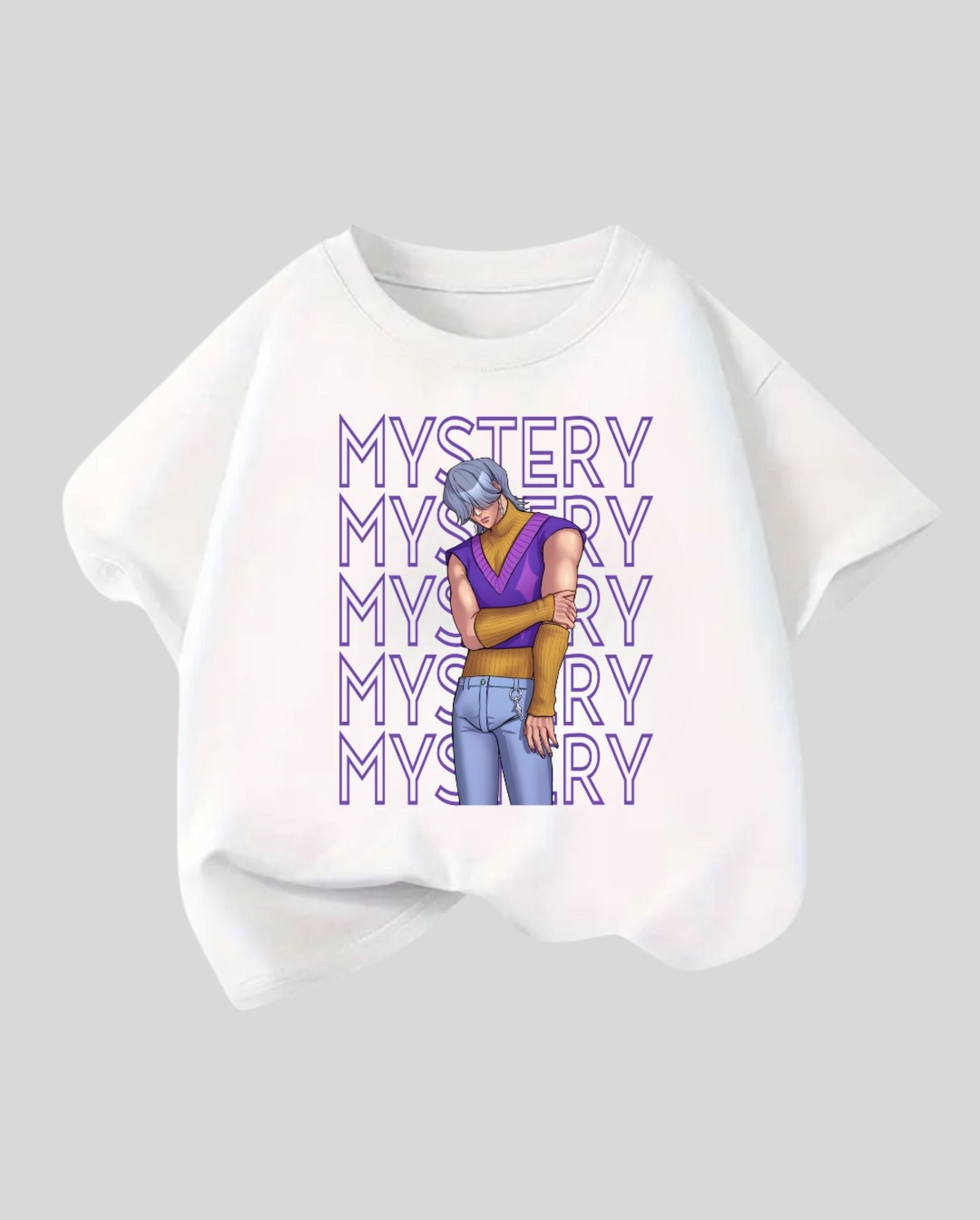 KPop Demon Hunterix Kids Design Unisex Oversize T-Shirt