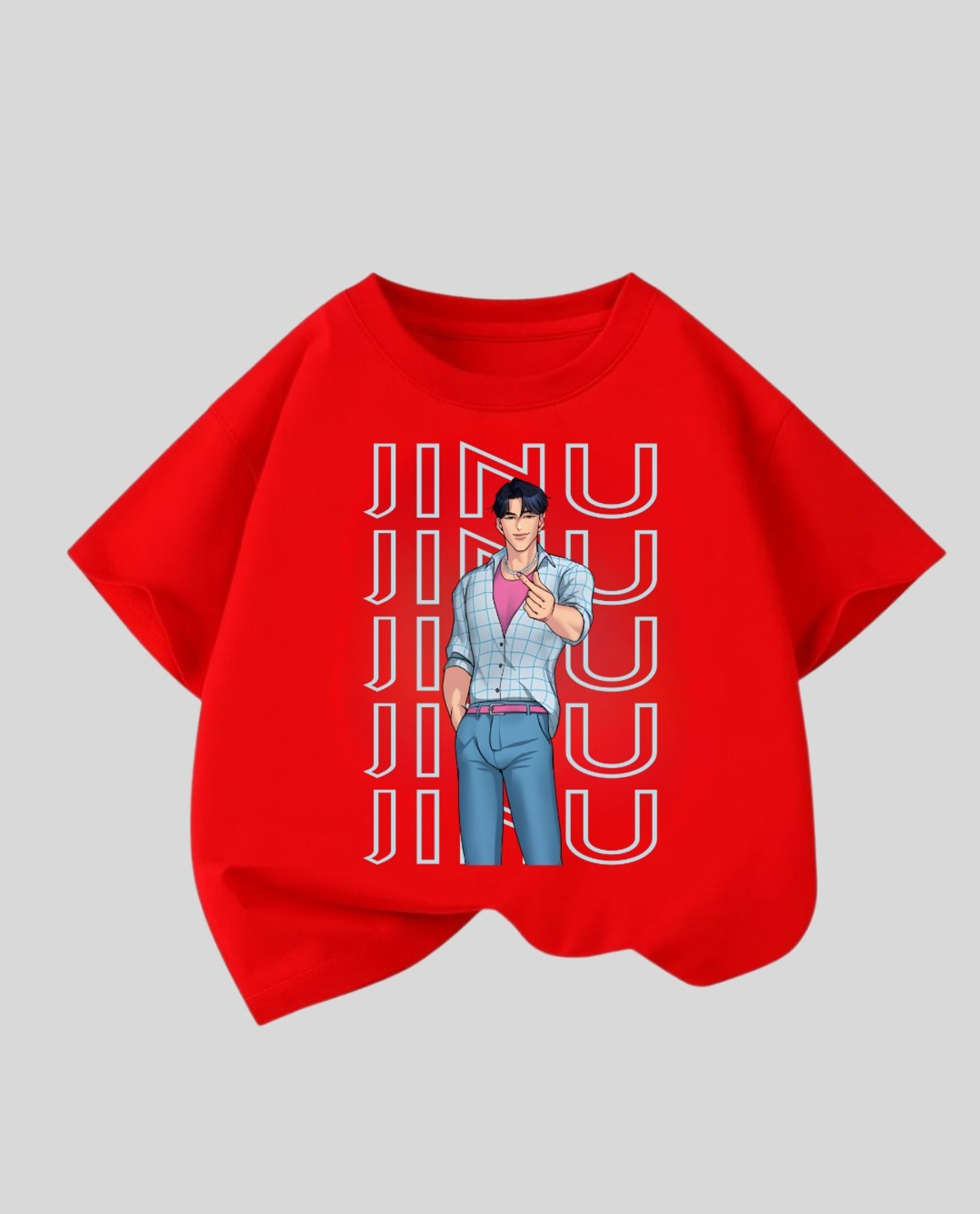 KPop Demon Hunterix Kids Design Unisex Oversize T-Shirt