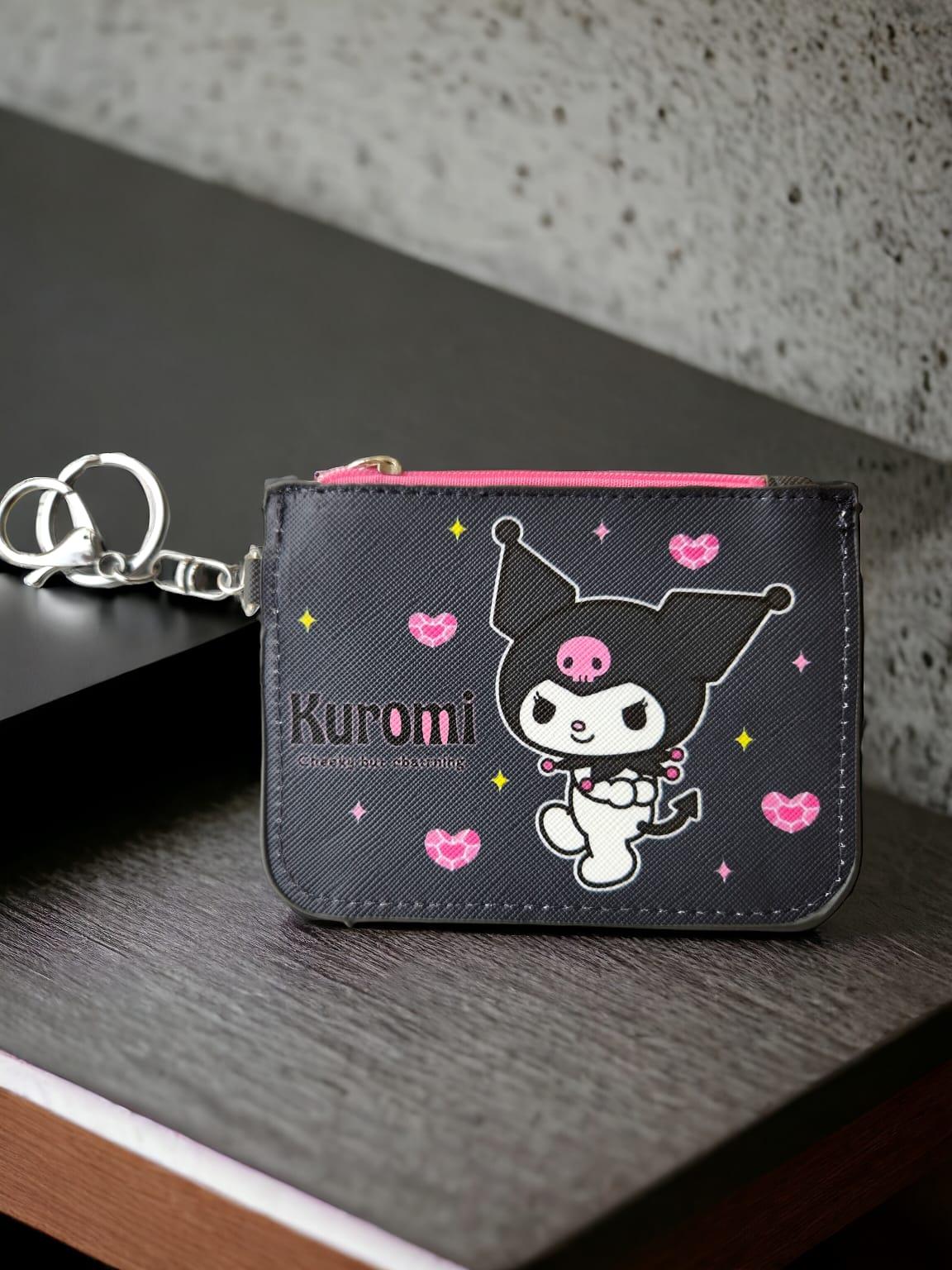Kuromi Deri Kartlıklı Cüzdan
