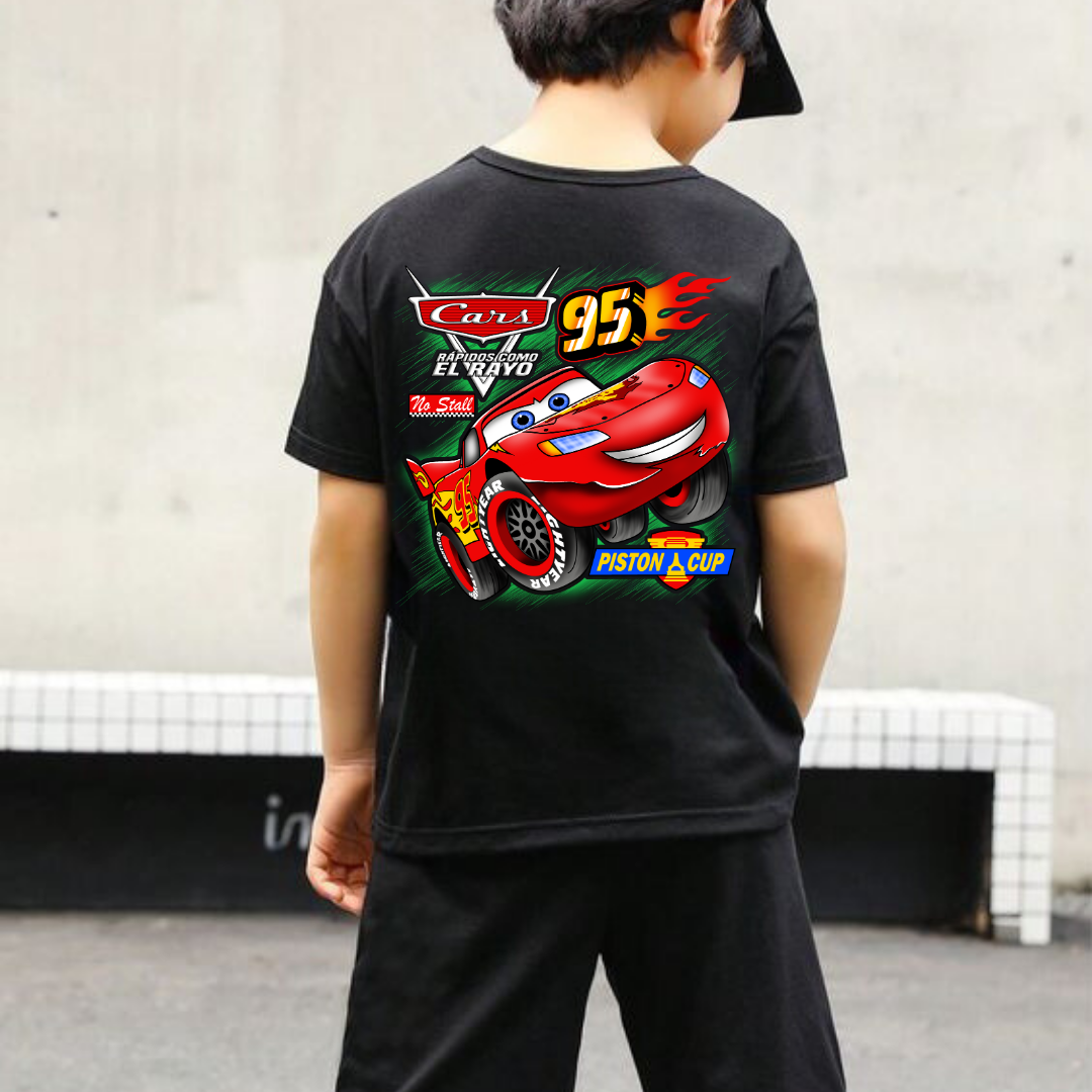 McQueen Kids Baskılı T-shirt
