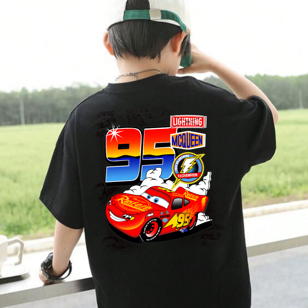 McQueen Kids Baskılı T-shirt