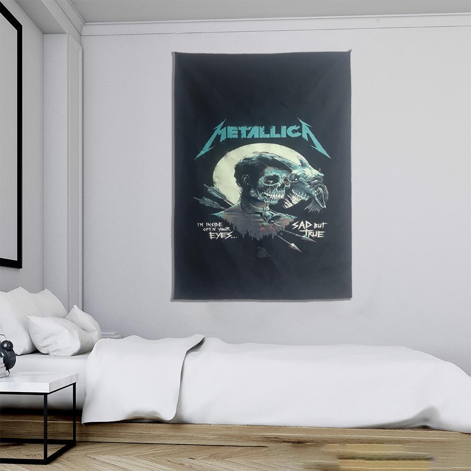 Metallica Sad But True Duvar Halısı