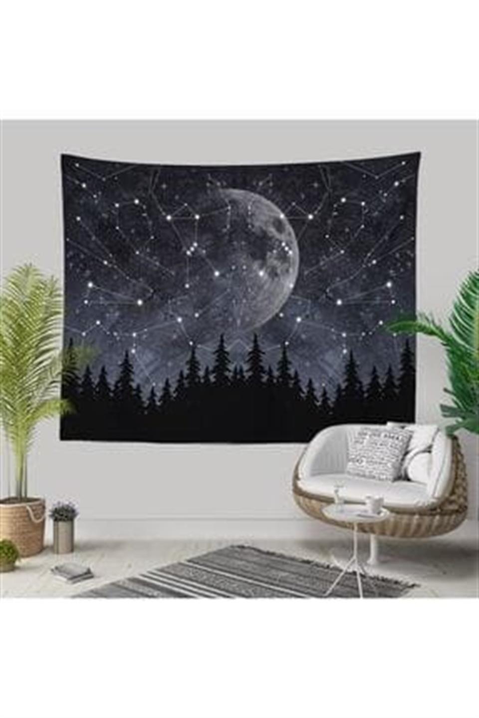 Night Sky Duvar Halısı