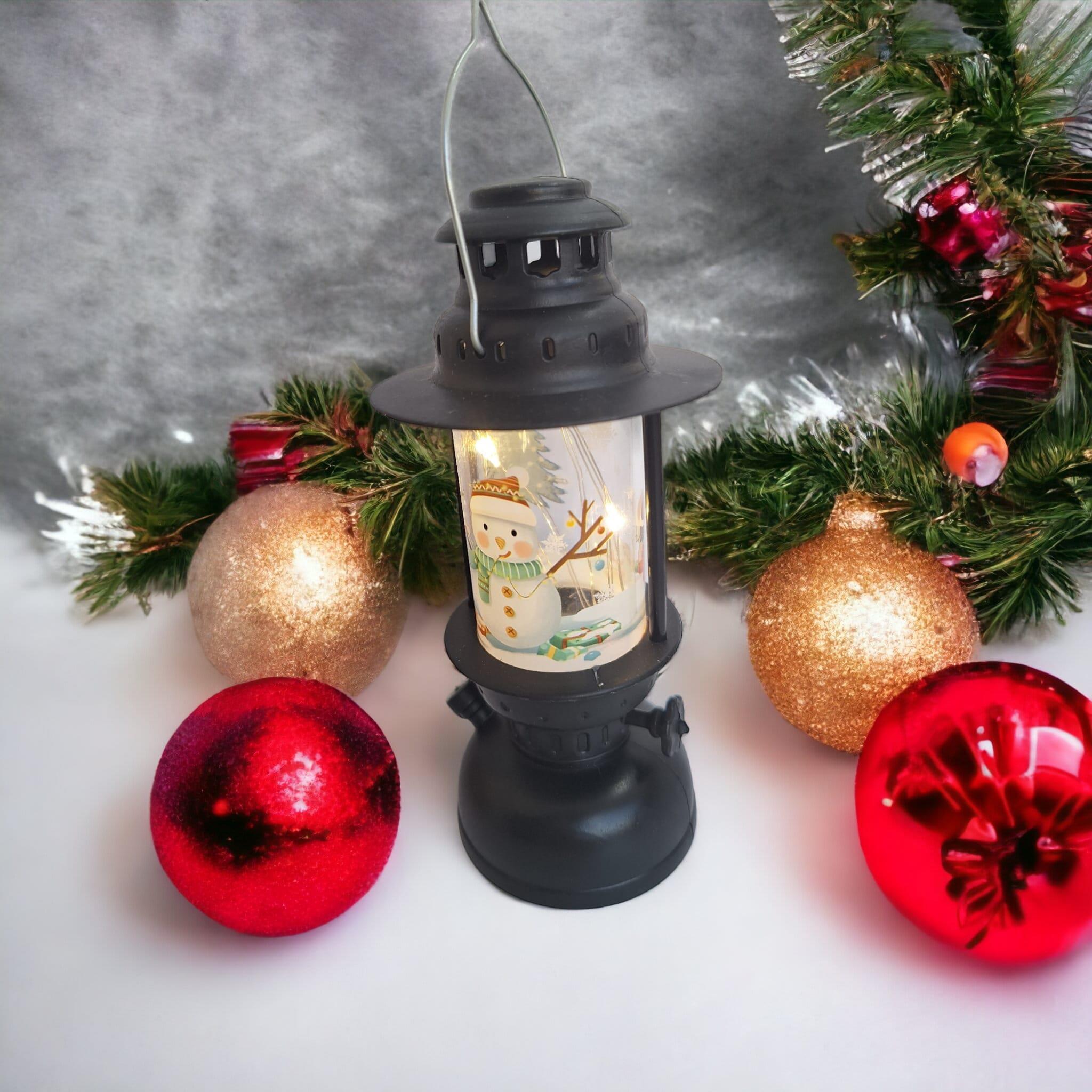 Noel Retro Tarzı Elektrikli Mum Kandil
