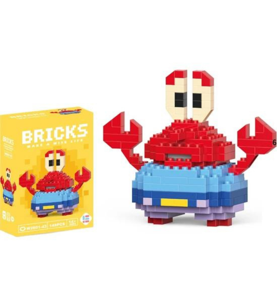 Patrick Küçük Parçacık LEGO Masaüstü Dekorasyonu
