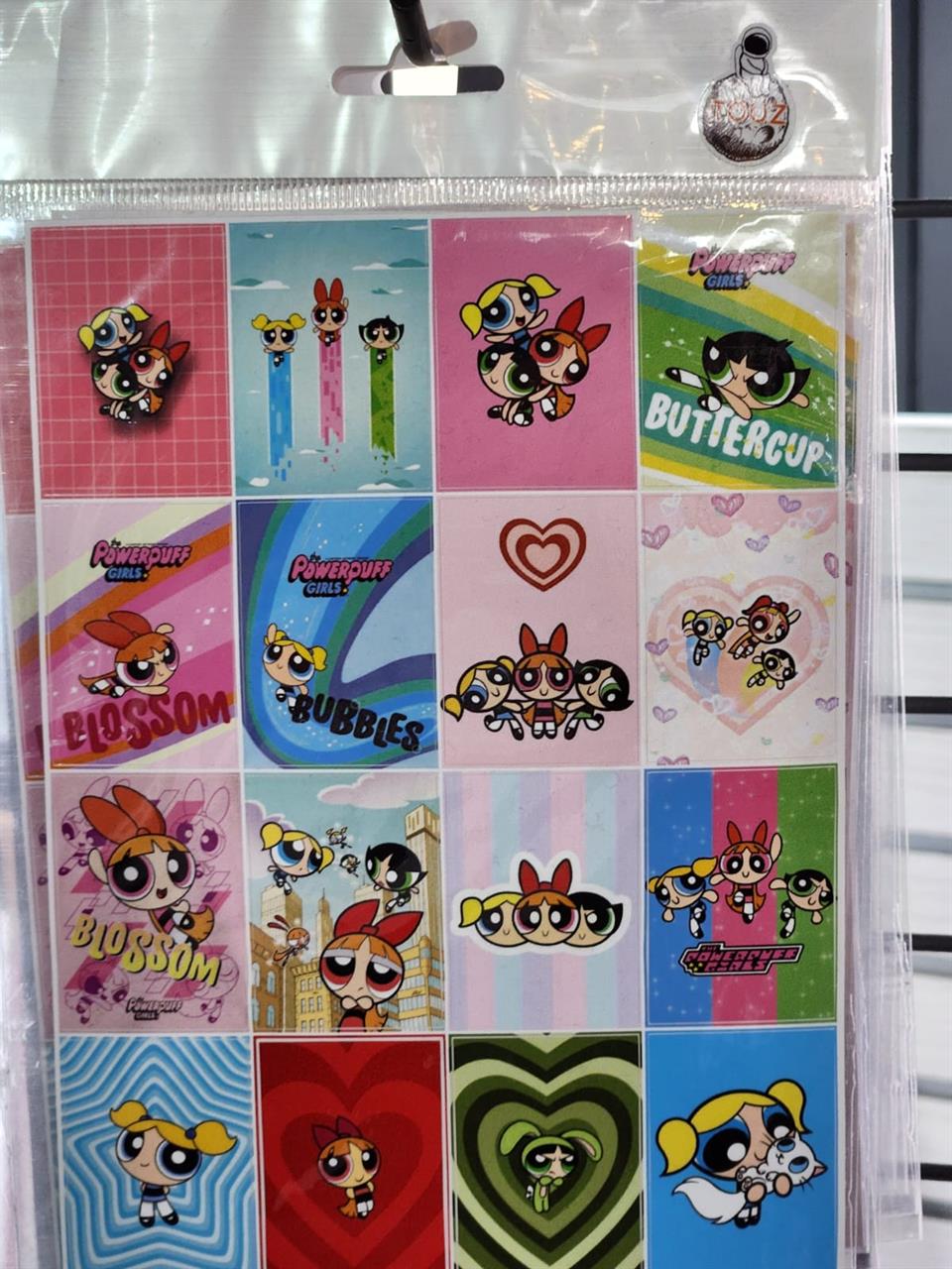 Power Puff Girls Yapışkanlı Etiket