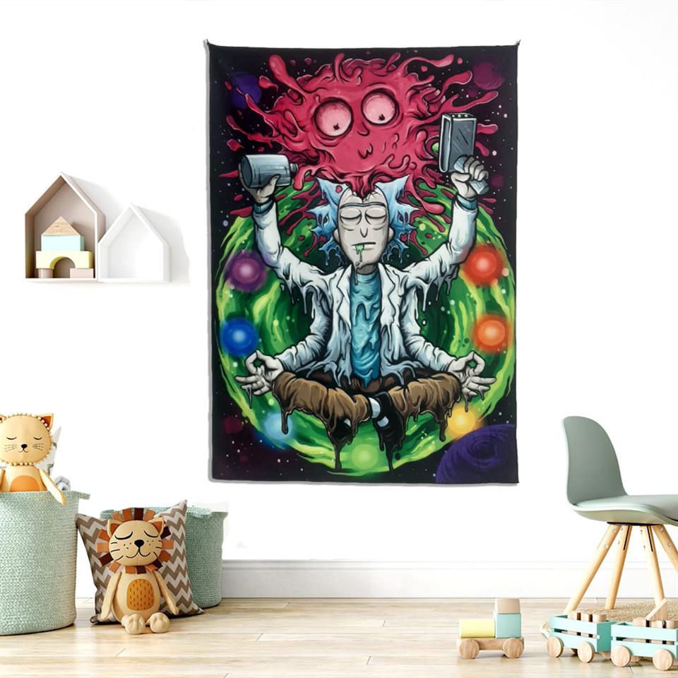R&M Rick Poster Duvar Halısı