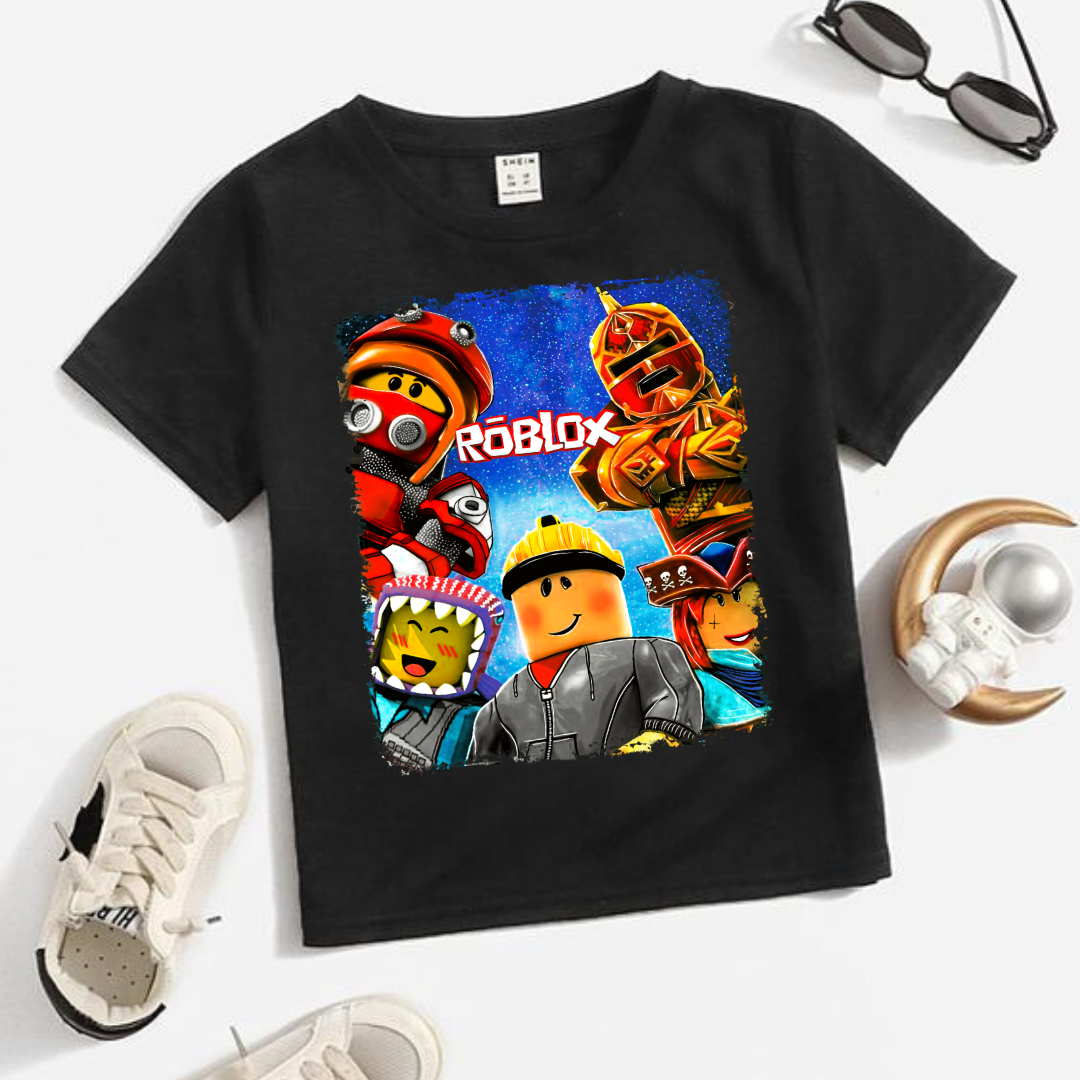 Roblox Kids Baskılı T-shirt