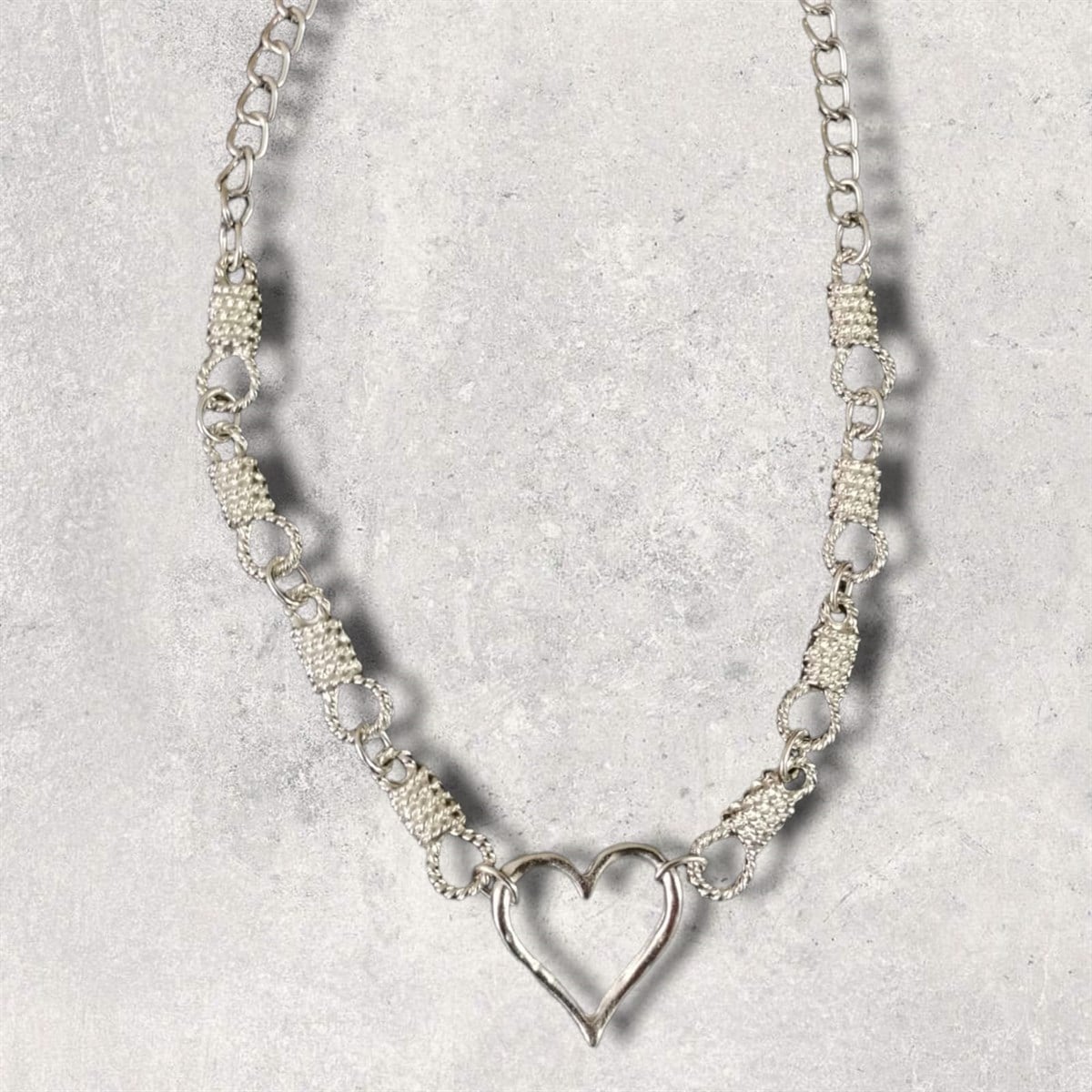 Rope Heart Kolye