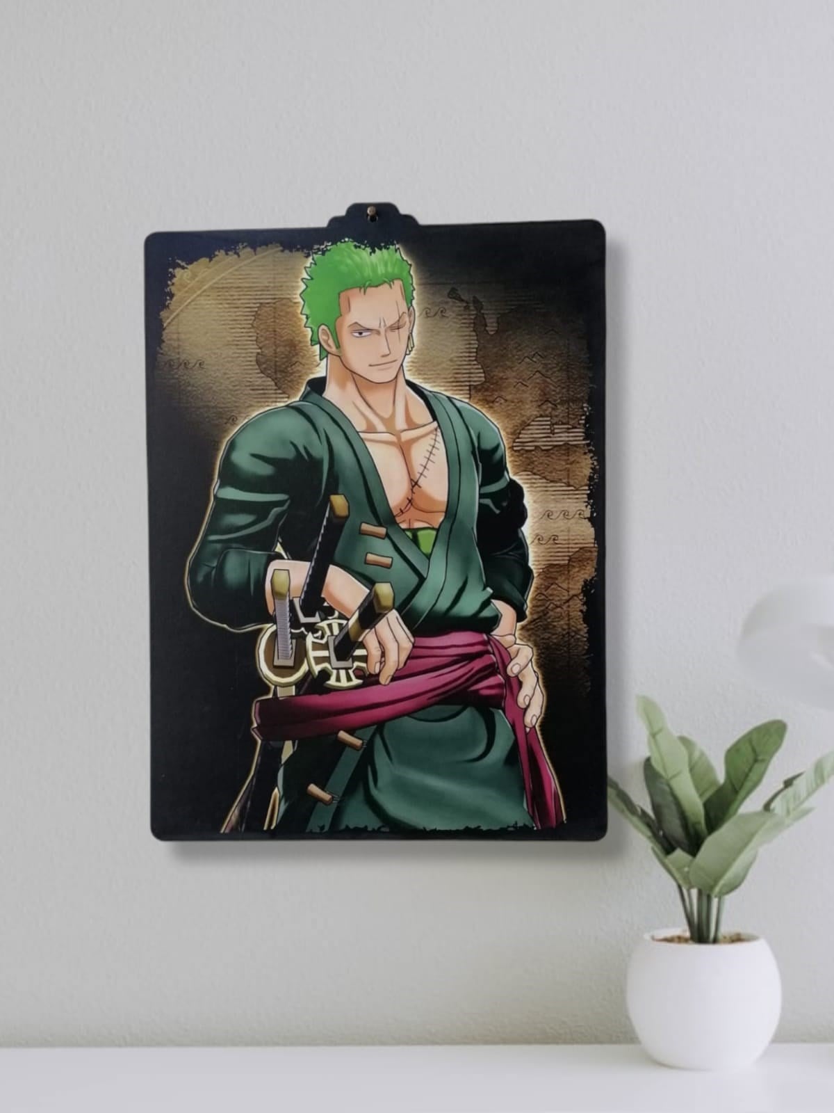 Roronoa Zoro Ahşap Çerçeve