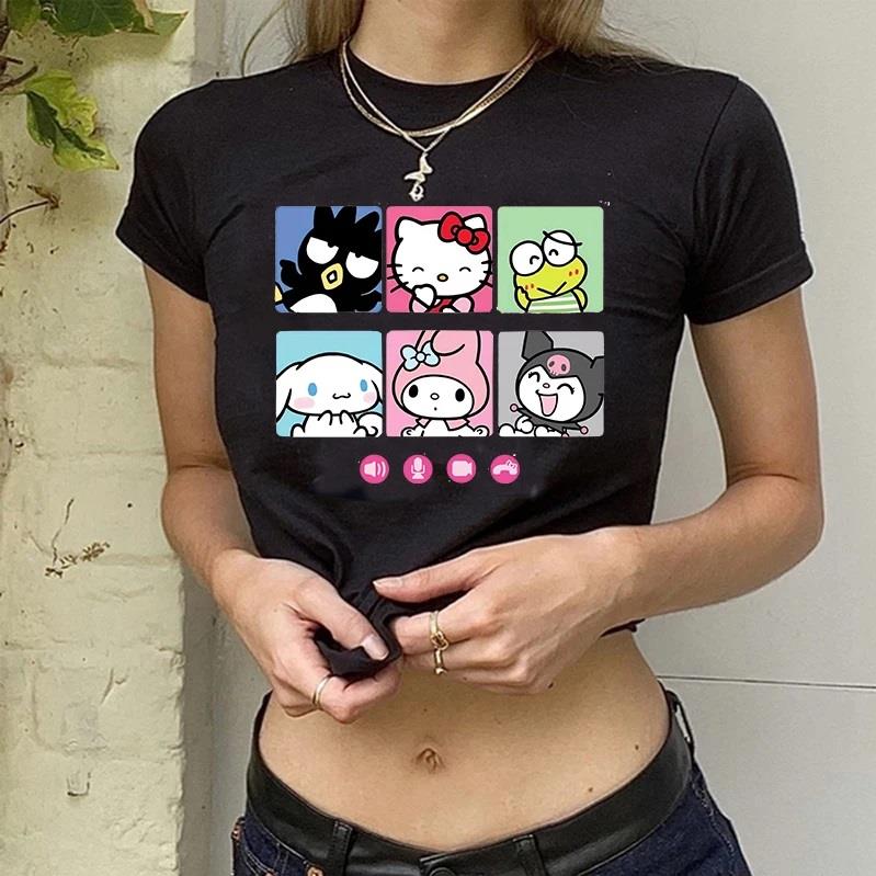 Sanrio Crop Bluz