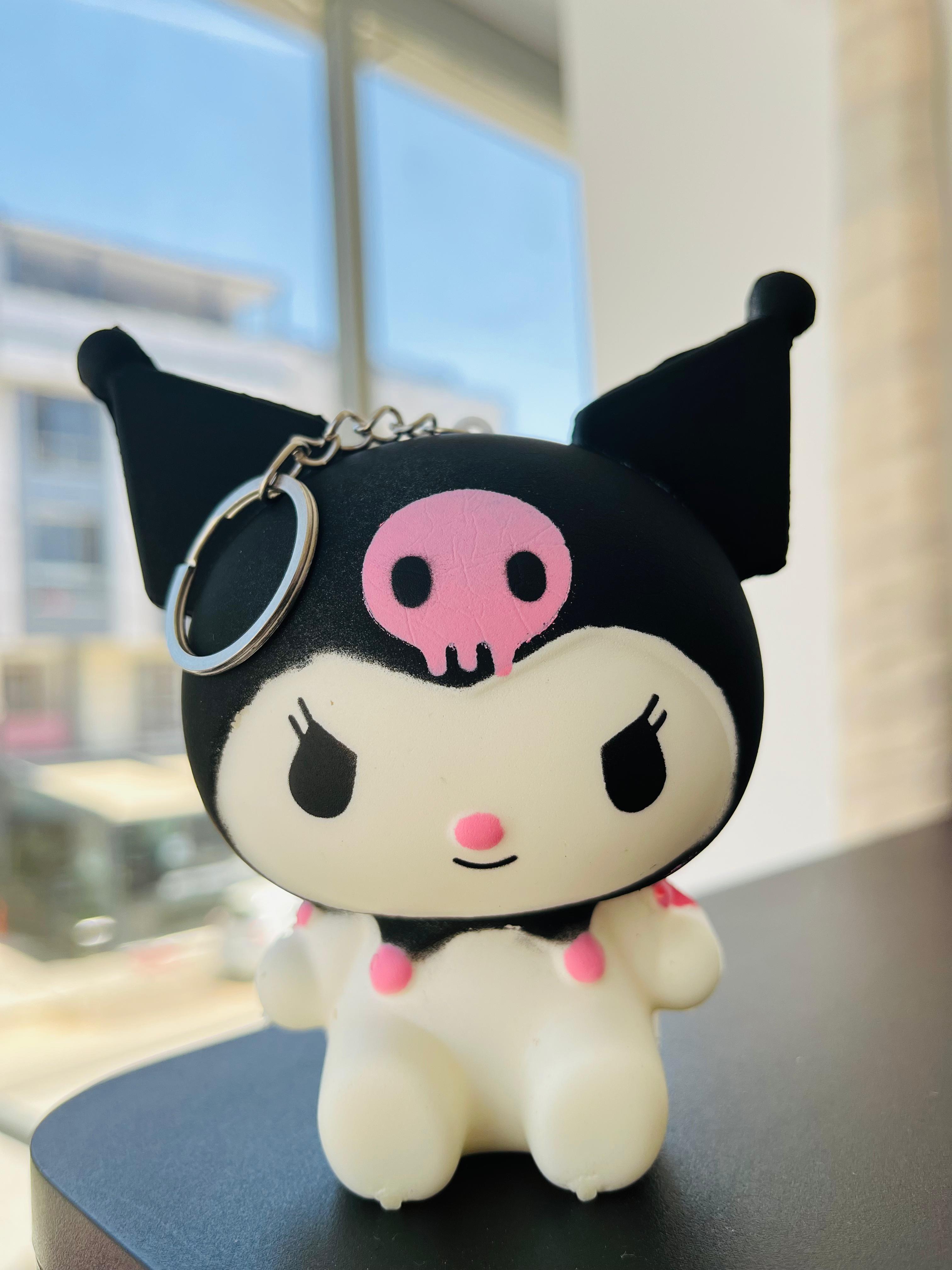 Sevimli Yumuşak Squishies Oyuncak Ponçik Kuromi Sukişi Anti Stres
